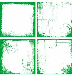 Grunge frames vector image