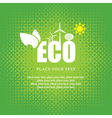 Ecosystem vector image