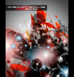 Disco Poster vector image