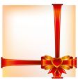 Beautiful background on valentines day vector image