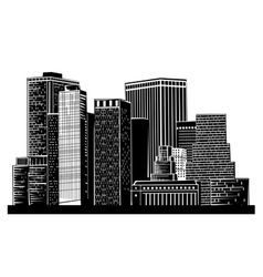 City vector image