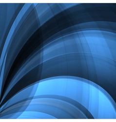 Blue twist lines Blue twist lines vector image