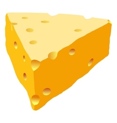 Cheese vector image