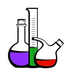 Chemistry icon vector image