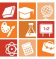 Education learning vector image