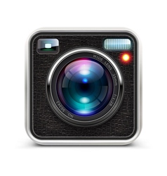Photo camera vector image