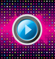 Play disco vector image