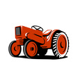 Red Tractor vector image
