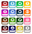 Book Icons vector image