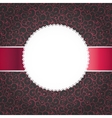 Vintage photo frame Space for your text or picture vector image