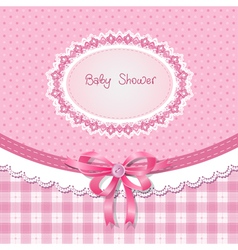 Baby shower vector image