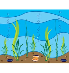 Seascape vector image