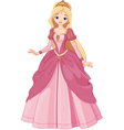 Beautiful princess vector image