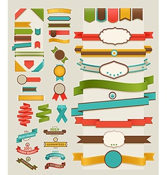 Ribbons vector image