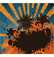 Summer background vector image