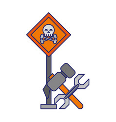Error sign icon image Royalty Free Vector Image