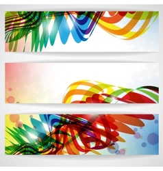 Abstract Colorful Banner vector image