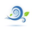 Wind icon vector image