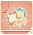 Baby scrapbook vector image