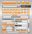 Blank buttons for website and app vector image
