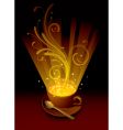 Magic cup vector image