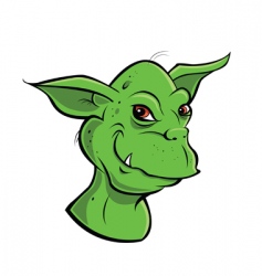 Goblin vector image