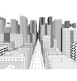 City vector image