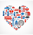 London love vector image