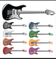 Electric guitar vector image