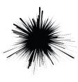 Bursting ink vector image