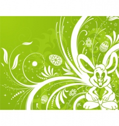Easter background vector image