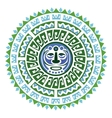 Maya tattoo concept vector image