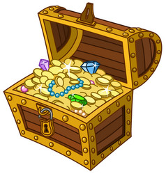Treasure chest Treasure chest vector image
