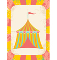 Circus tent vector image