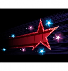 Cinema poster vector image