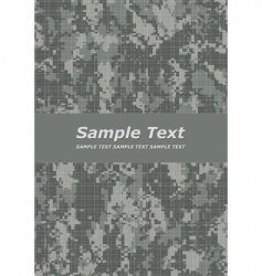 Camouflage title vector image