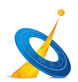 Sundial vector image