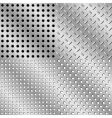 Steel background vector image