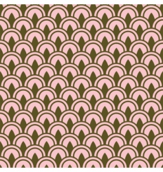 Row pattern vector image