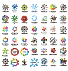 Network logo vector image
