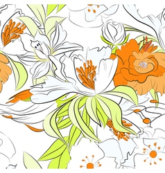 Colorful seamless pattern vector image