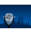 Binocular viewer vector image