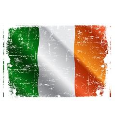 Irish flag vector image
