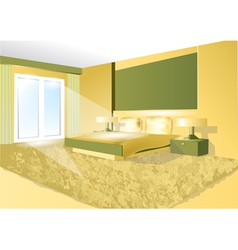 Bedroom vector image