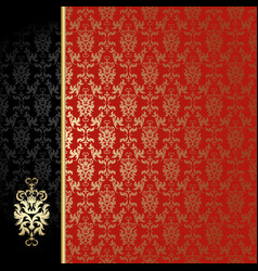 Regal background vector image