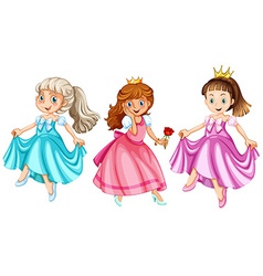 princess vector image vector image