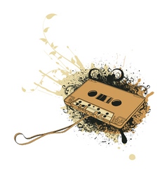 Music tshirt design vector image
