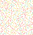 Color shapes pattern vector image