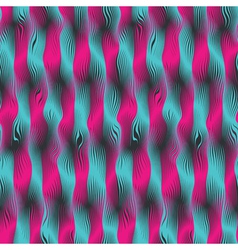 Wavy stripes vector image