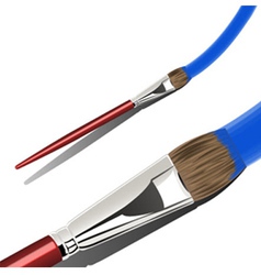 Artist Paint Brush vector image